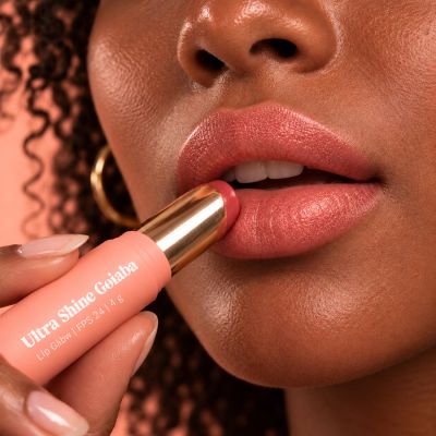Lip Glow Ultra Shine Goiaba FPS 24 ella 4g
